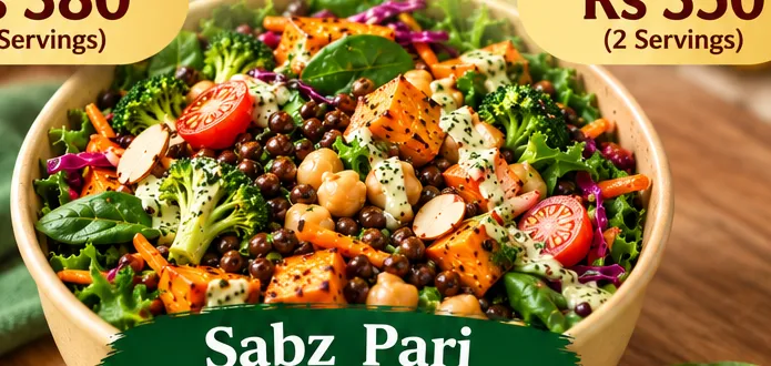 A colourful bowl from BF's signature salad collection